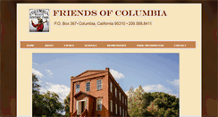 Desktop Screenshot of friendsofcolumbiashp.org